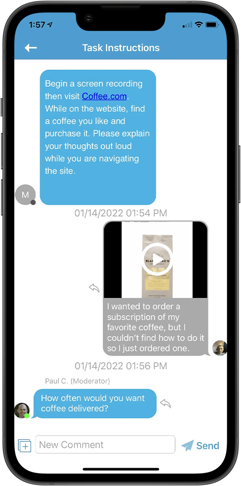 Collect background stories from participants that inform research guides and enrich conversations