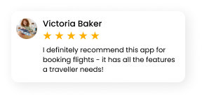 Text feedback about a flight booking app, emphasizing EthOS’s capability in capturing real-time, data-driven insights for continuous optimization.
