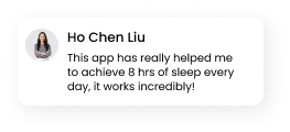 Feedback on app's impact on better sleep in diary study.