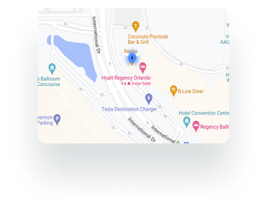 Detailed location map report from EthOS visualizing geographical data points from a study.
