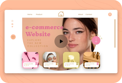 Cosmetics selling website undergoing a mobile ethnography study to understand customer preferences and behavior.