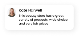Customer feedback obtained through a mobile ethnography study.